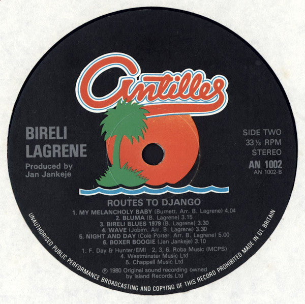 Biréli Lagrène : Routes To Django (LP, Album)