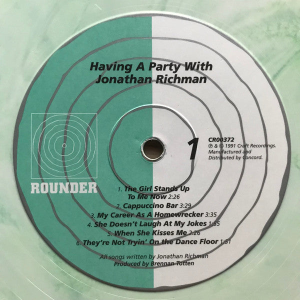 Jonathan Richman : Having A Party With Jonathan Richman (LP, Album, RSD, Ltd, RE, Ber)