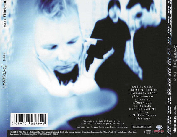 Evanescence : Fallen (CD, Album, RE)