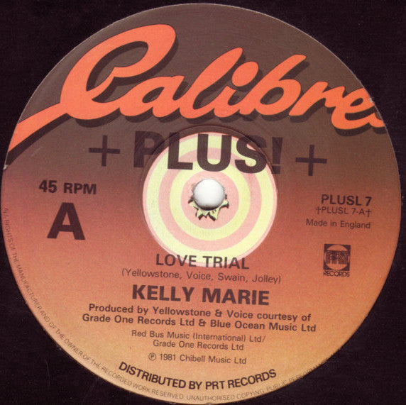 Kelly Marie : Love Trial (12", Single)