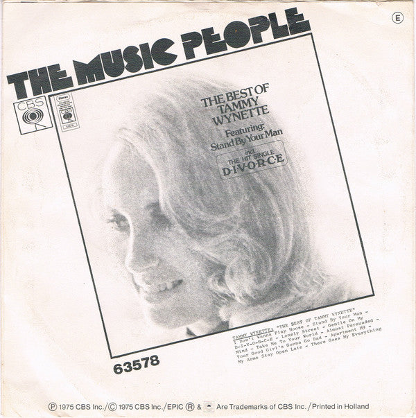 Tammy Wynette : I Don't Wanna Play House (7", Single)