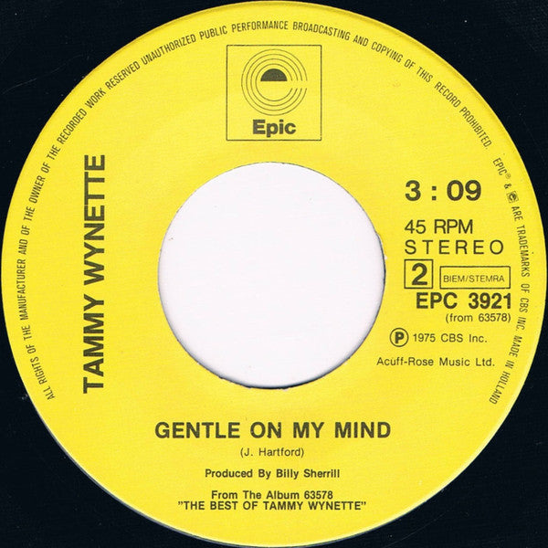 Tammy Wynette : I Don't Wanna Play House (7", Single)