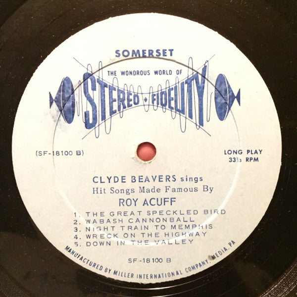 Jim Martin (5) / Clyde Beavers : Country And Western Hits Made Famous By Hank Snow & Roy Acuff (LP, Album)