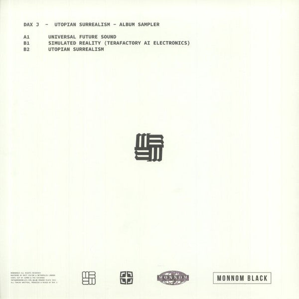 Dax J : Utopian Surrealism Album Sampler  (12")