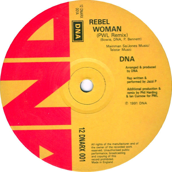 DNA : Rebel Woman (12")