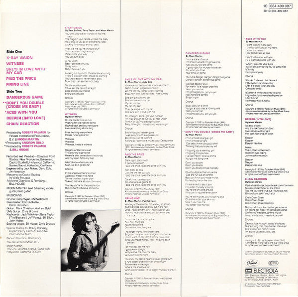 Moon Martin : Mystery Ticket (LP, Album)