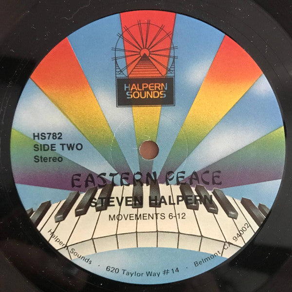 Steven Halpern : Eastern Peace (LP, Album)