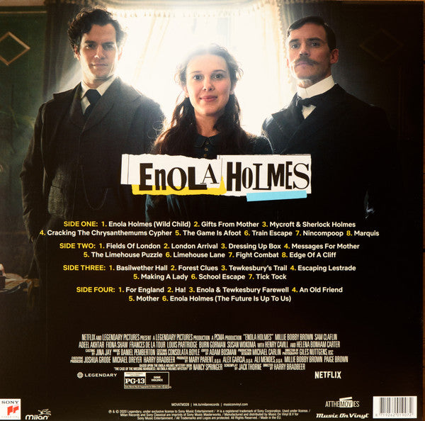 Daniel Pemberton : Enola Holmes (Music From The Netflix Film) (2xLP, Album, Ltd, Num, Tur)