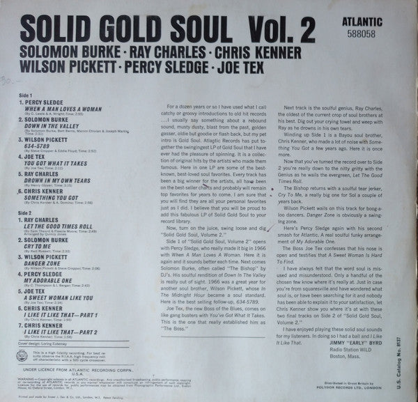 Various : Solid Gold Soul Volume 2 (LP, Comp)