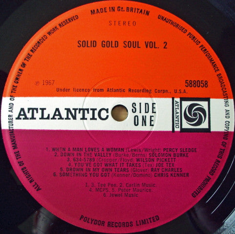 Various : Solid Gold Soul Volume 2 (LP, Comp)