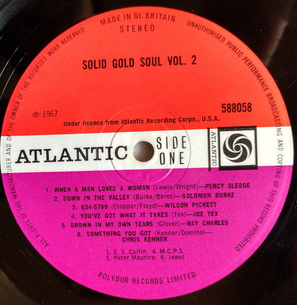 Various : Solid Gold Soul Volume 2 (LP, Comp)