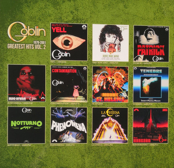 Goblin : Greatest Hits Vol. 2 (1979-2001) (LP, Album, RSD, Comp, Ltd, Gre)