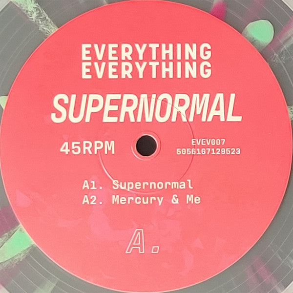 Everything Everything : Supernormal (10", Maxi, RSD, Ltd, Cle)