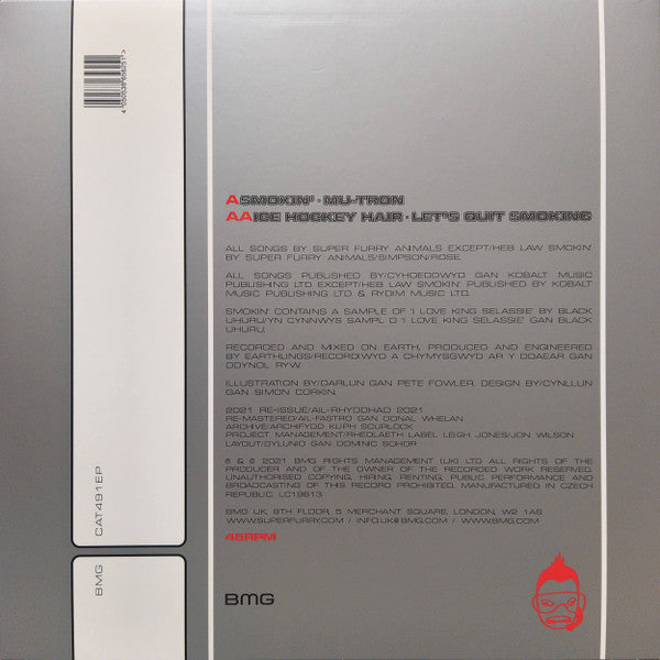 Super Furry Animals : Ice Hockey Hair EP (12", EP, RSD, Ltd, RE, RM)