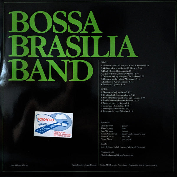 Bossa Brasilia Band : Bossa Brasilia Band (LP)