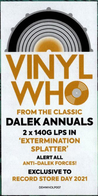 Doctor Who : Terry Nation's Dalek Terror (2x12", RSD, 140)