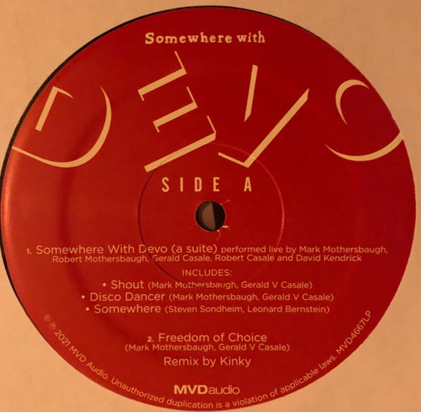 Devo : Somewhere With Devo (LP, RSD)