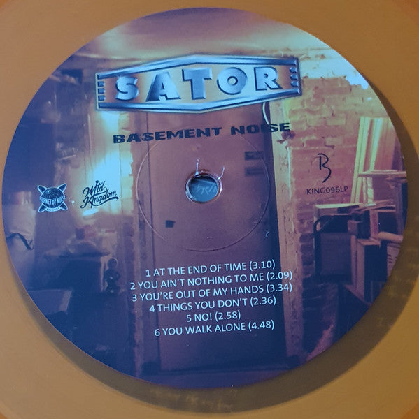Sator : Basement Noise (LP, Album, Ltd, RM, Ora)