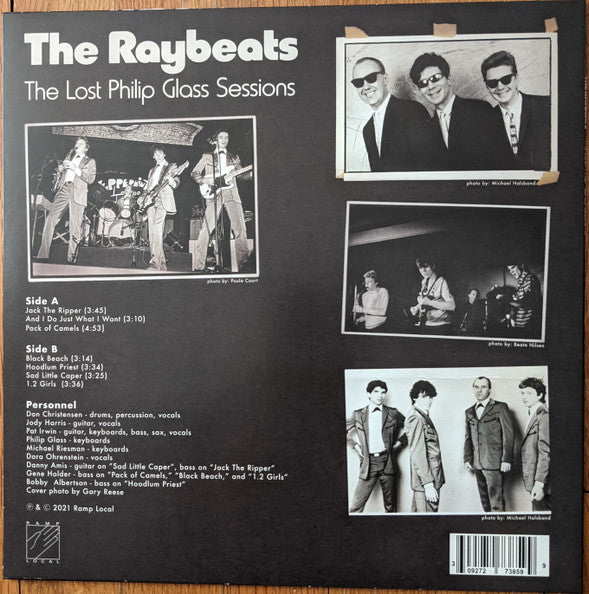 The Raybeats : The Lost Philip Glass Sessions (LP, RSD, Ltd, RE)