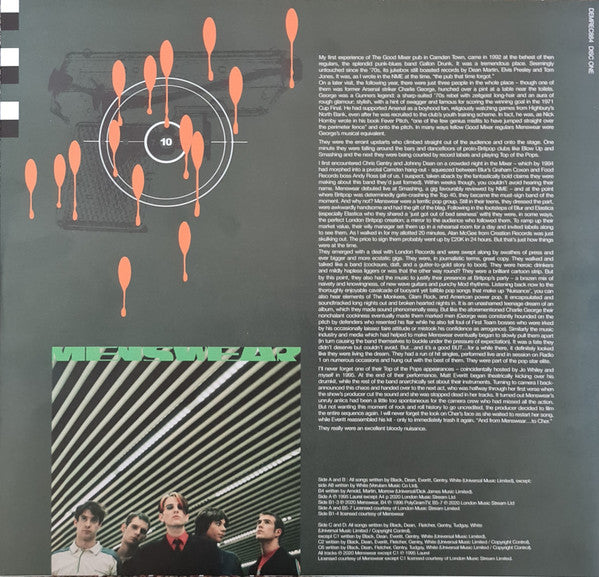 Menswear : Extra Material (2xLP, RSD, Comp, Ltd, Whi)