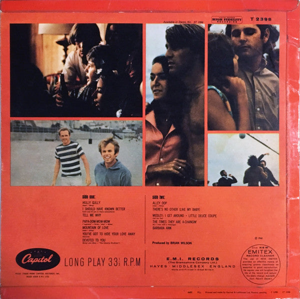 The Beach Boys : Beach Boys' Party! (LP, Album, Mono)