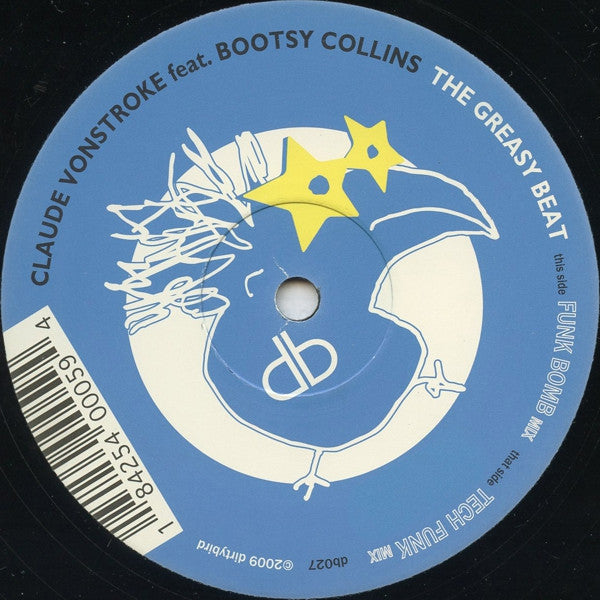 Claude VonStroke feat. Bootsy Collins : The Greasy Beat (12")