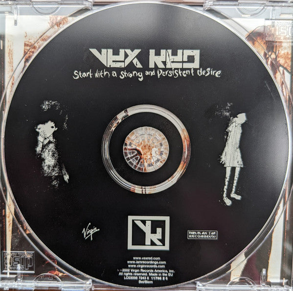 Vex Red : Start With A Strong And Persistent Desire (CD, Album, RE)