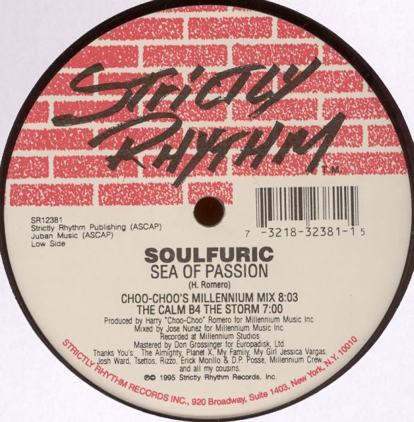 Soulfuric : Sea Of Passion (12")