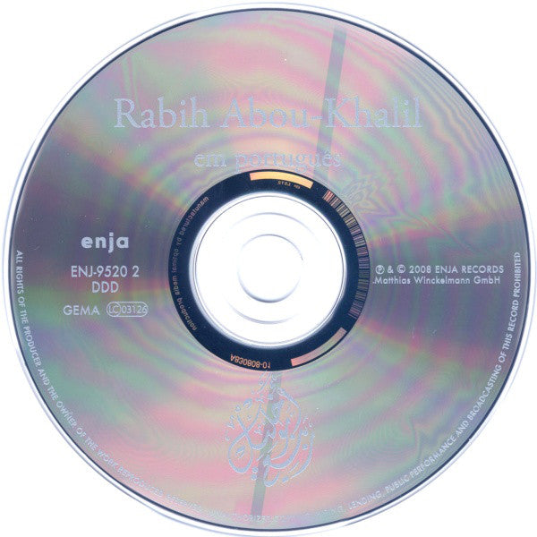 Rabih Abou-Khalil : Em Português (CD, Album)