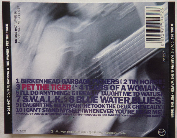 Katrina And The Waves : Pet The Tiger (CD, Album)