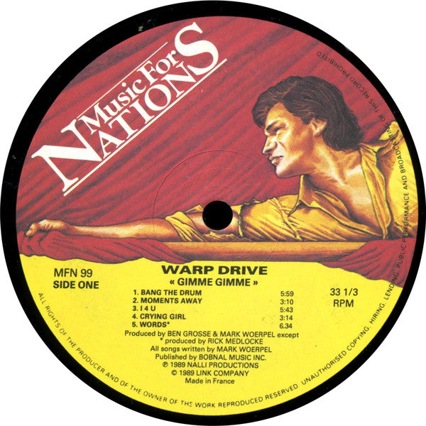 Warp Drive : Gimme Gimme (LP, Album)
