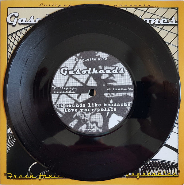 Gasolheads / The Dialtones : Fresh Fruit For Rockin' Vegetables (7", EP)