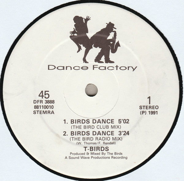 T-Birds : Birds Dance (12")