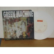 Green Machine (2) : Amazing Grace / Soul Fuzzd (7", Single, Whi)