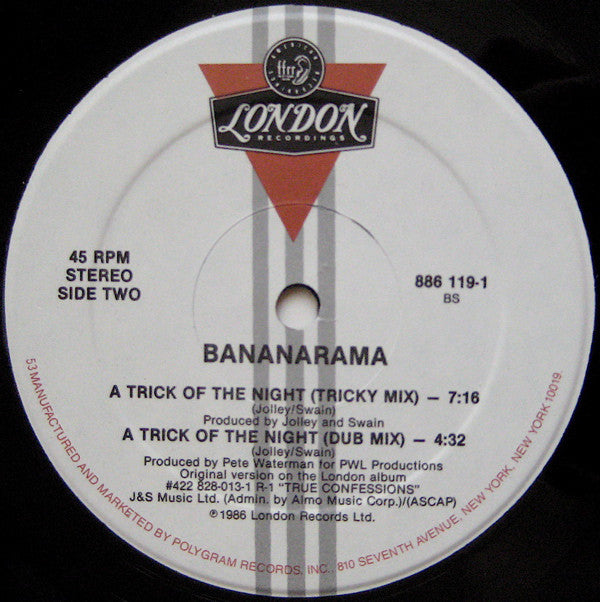 Bananarama : A Trick Of The Night (12", Single, HRM)