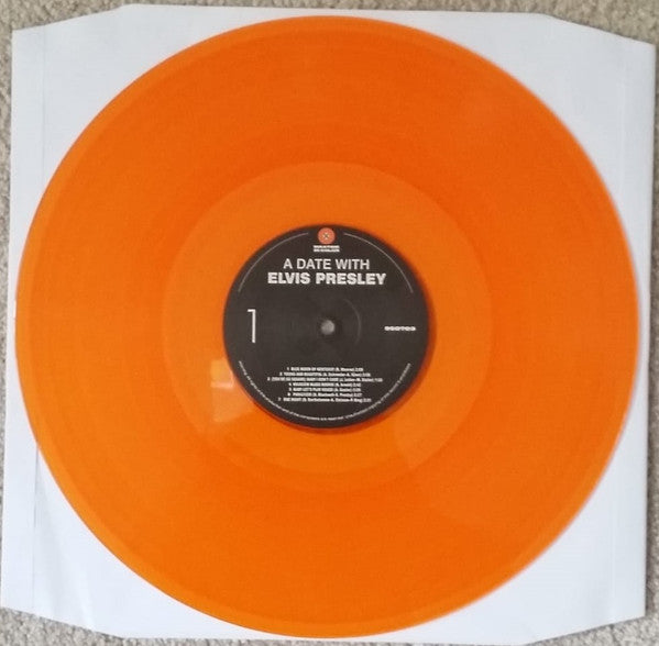 Elvis Presley : A Date With Elvis (LP, Comp, Ltd, RE, Ora)