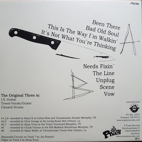 The Original Three : Been Dealt A Losing Hand (LP, Album, Ltd, Num, Cle)