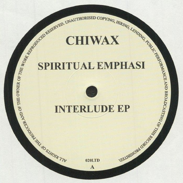 Spiritual Emphasi : Interlude EP (12", EP)