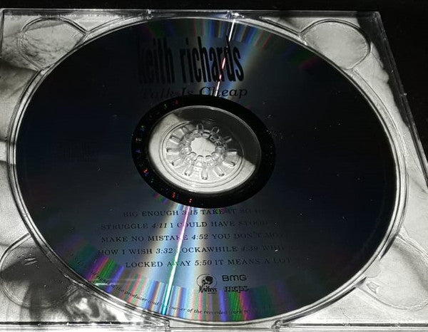 Keith Richards : Talk Is Cheap (CD, Album, RE, RM)