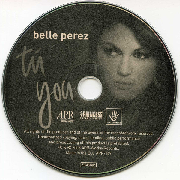 Belle Perez : Tú / You (CD, Single, Enh)
