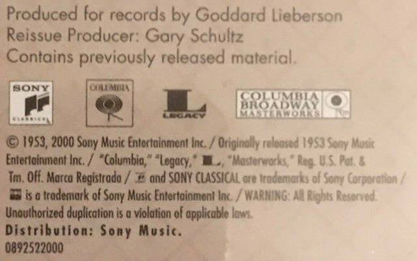 Alfred Drake & The Kismet Original Broadway Cast : Kismet (CD, Album, RE, RM)