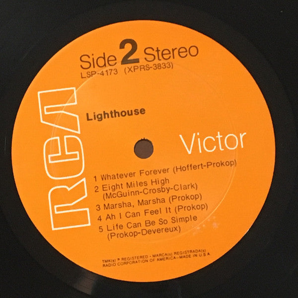 Lighthouse (2) : Lighthouse (LP, Album, Roc)