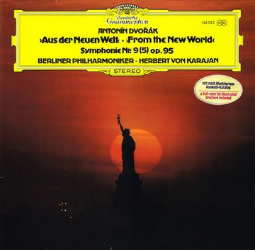 Antonín Dvořák - Berliner Philharmoniker · Herbert von Karajan : »Aus Der Neuen Welt« - »From The New World« - Symphonie Nr.9 (5) Op. 95 (LP, RE)