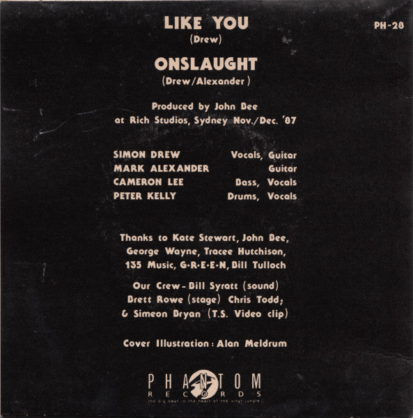 Vanilla Chainsaws : Like You (7", Single)