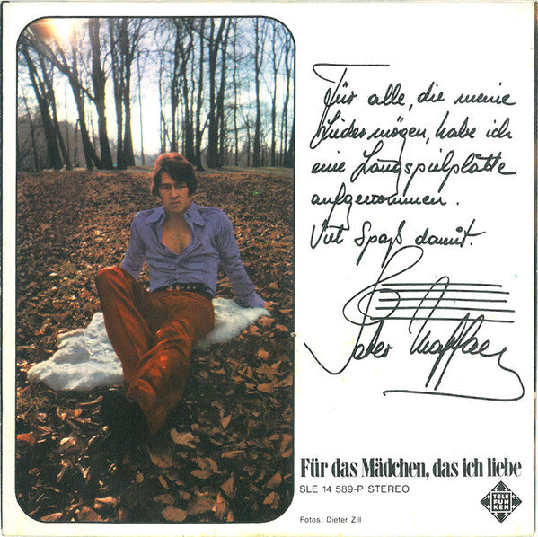 Peter Maffay : Ich Hab' Nur Dich (7", Single)