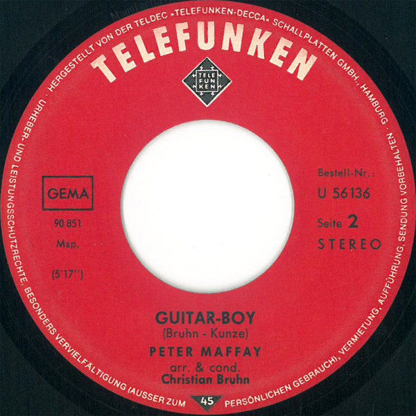 Peter Maffay : Ich Hab' Nur Dich (7", Single)