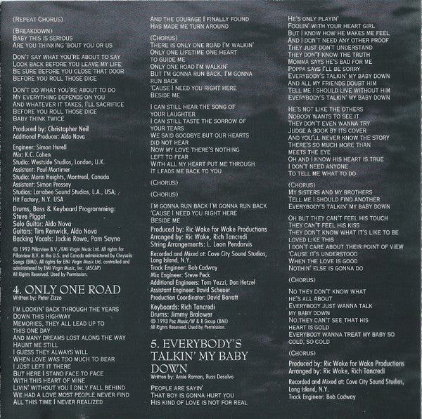 Céline Dion : The Colour Of My Love (CD, Album)