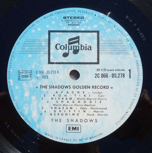 The Shadows : Golden Record (LP, Comp, RE, Gat)