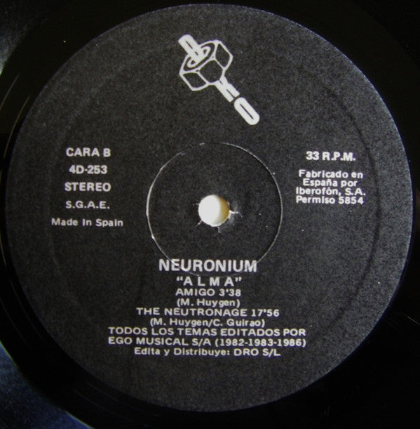 Neuronium : Alma (LP, Album, Comp)