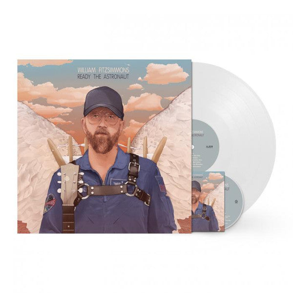 William Fitzsimmons : Ready The Astronaut (LP, Album, Cle + CD, Album)